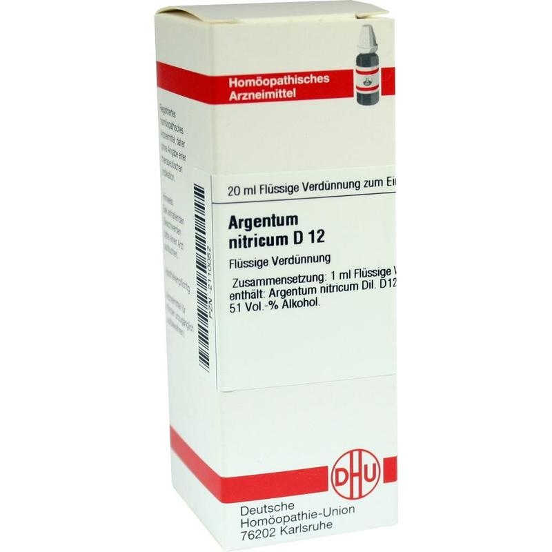 ARGENTUM NITRICUM D 12 Dilution