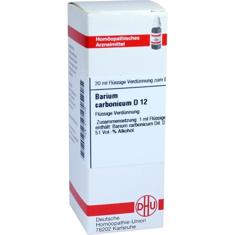 BARIUM CARBONICUM D 12 Dilution