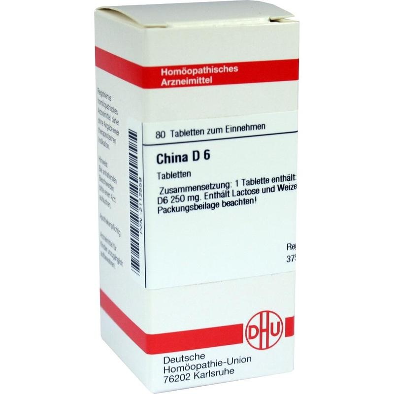 CHINA D 6 Tabletten