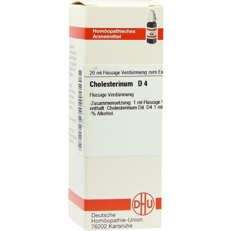 CHOLESTERINUM D 4 Dilution