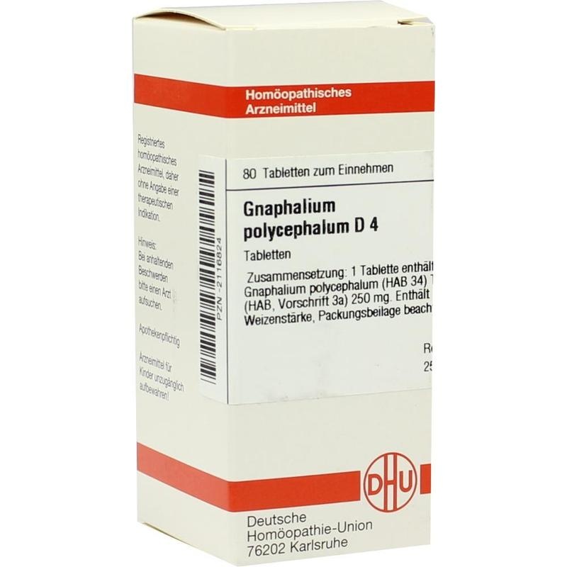 GNAPHALIUM POLYCEPHALUM D 4 Tabletten