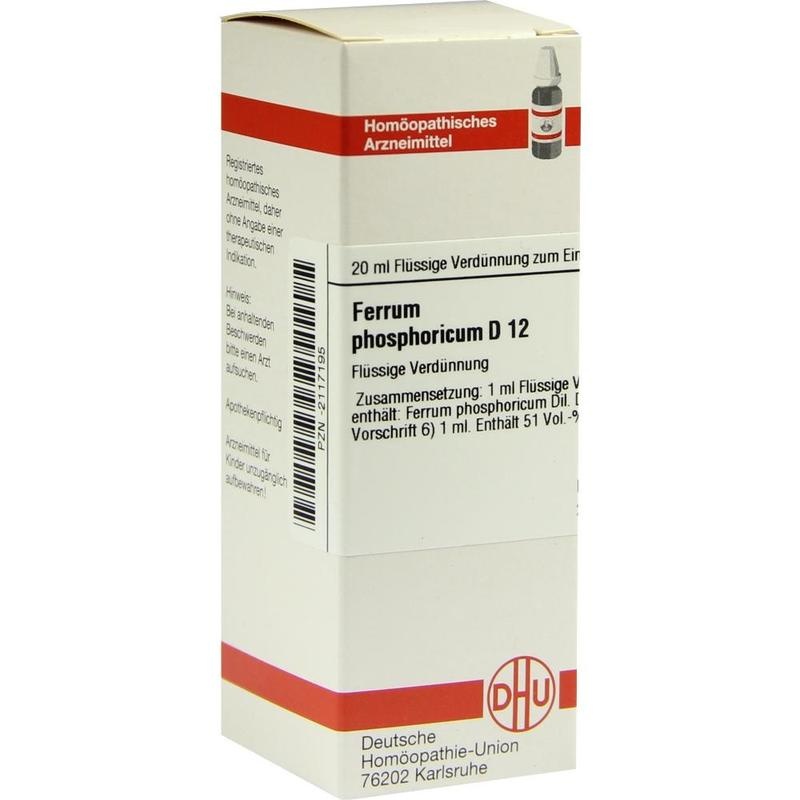 FERRUM PHOSPHORICUM D 12 Dilution