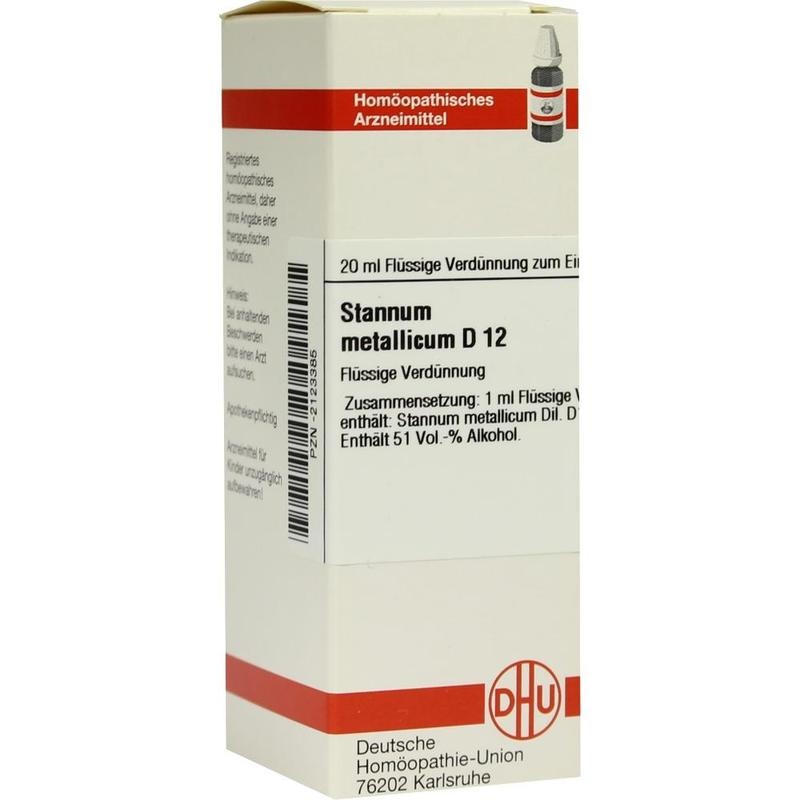 STANNUM METALLICUM D 12 Dilution