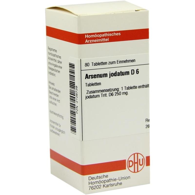 ARSENUM JODATUM D 6 Tabletten
