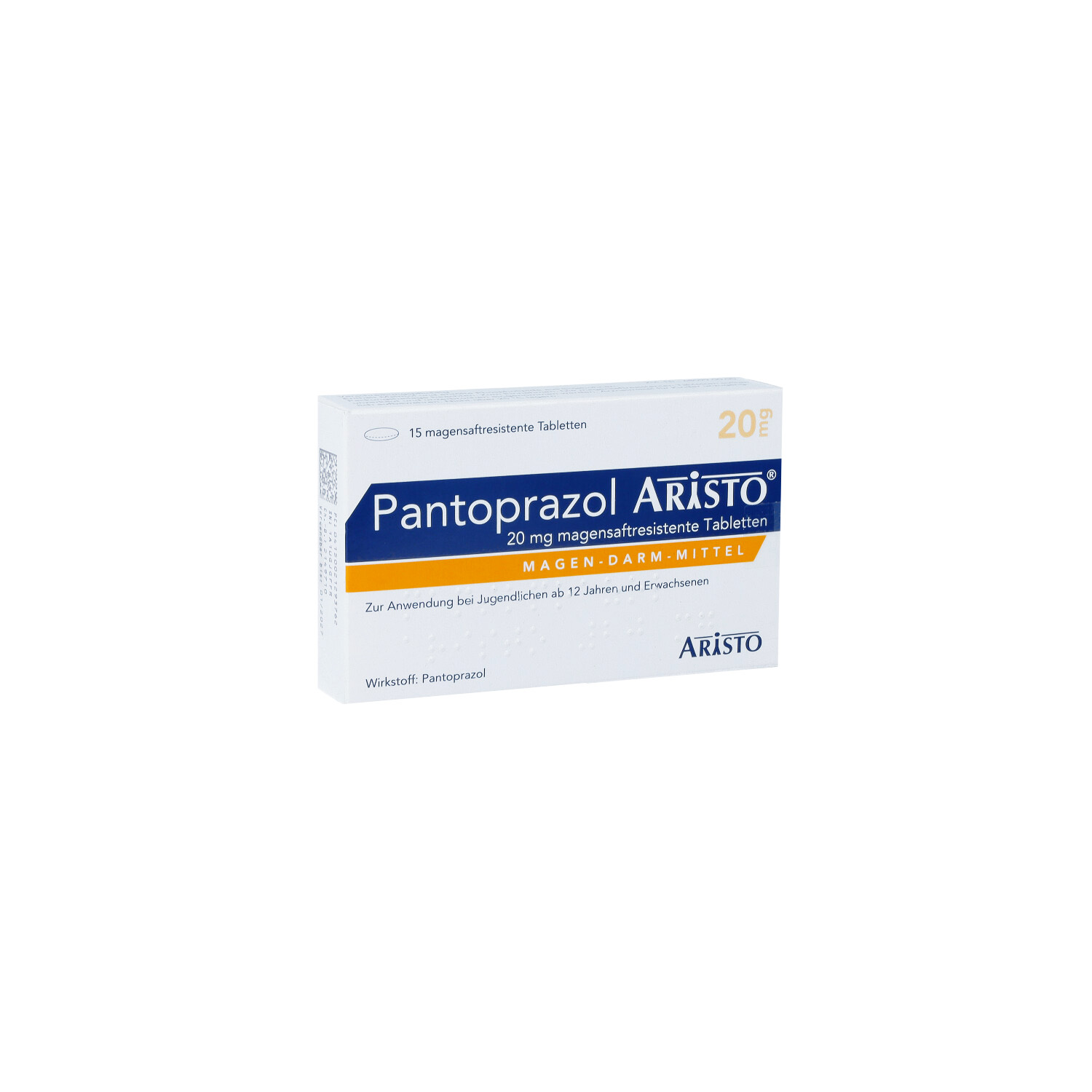 PANTOPRAZOL Aristo 20 mg magensaftres.Tabletten