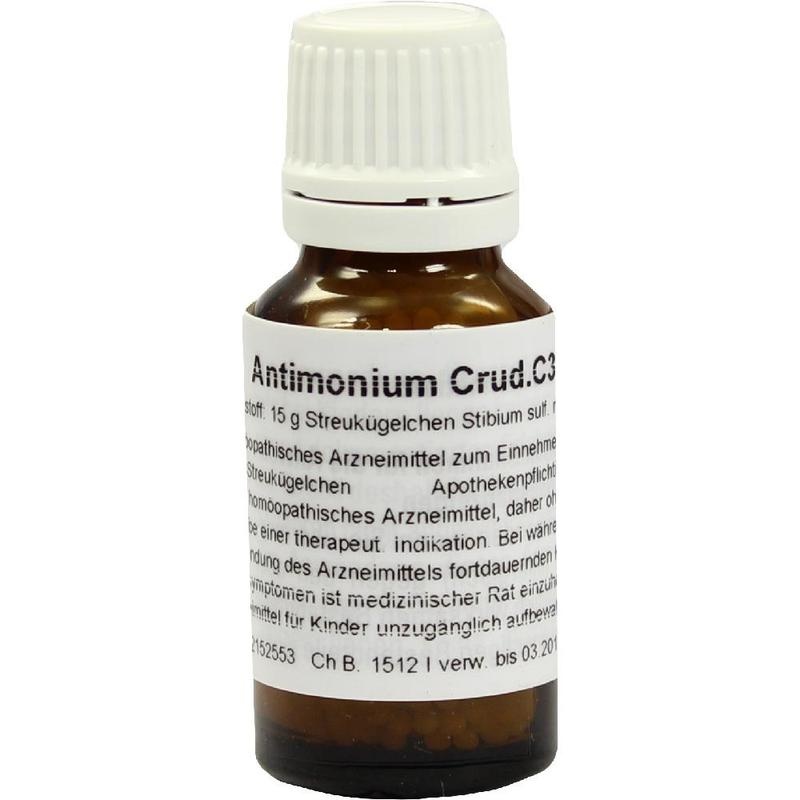 ANTIMONIUM CRUDUM C 30 Globuli