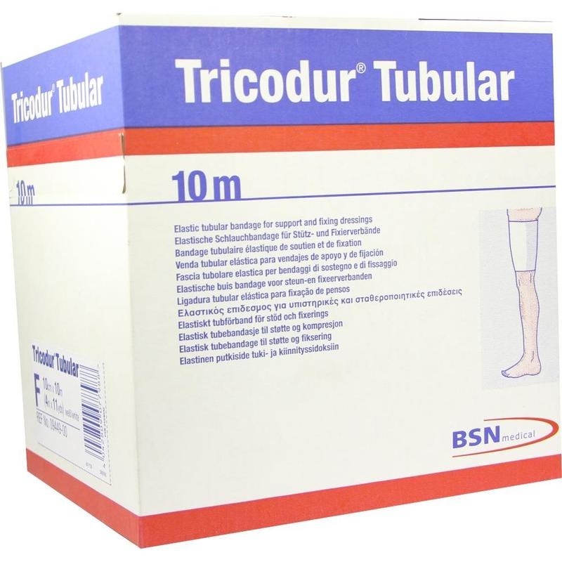 TRICODUR Schl.-Bandage Gr.F 10 cmx10 m weiß