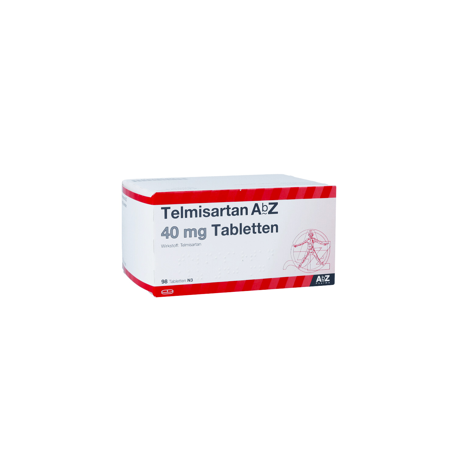TELMISARTAN AbZ 40 mg Tabletten