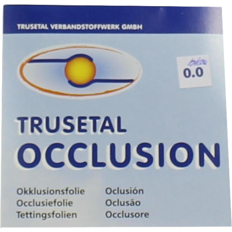 OKKLUSIONSFOLIE blau