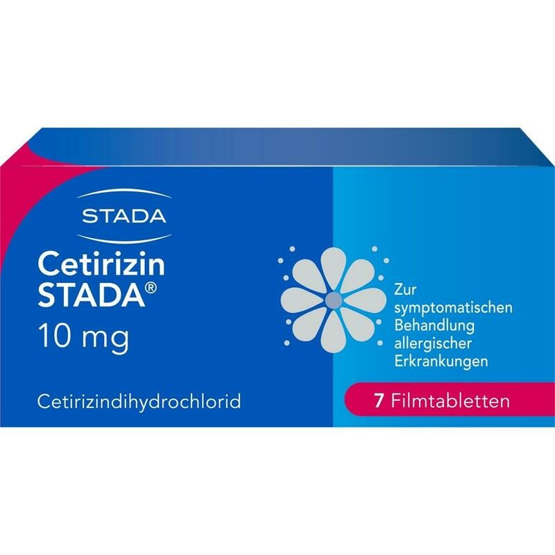 Cetirizin STADA 10 mg bei Heuschnupfen, Tierhaarallergie & Juckreiz