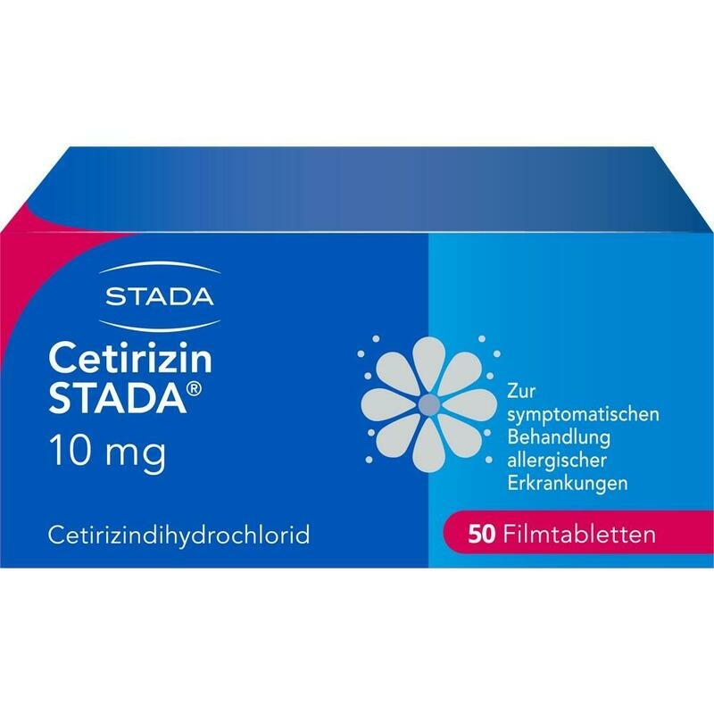 Cetirizin STADA 10 mg bei Heuschnupfen, Tierhaarallergie & Juckreiz