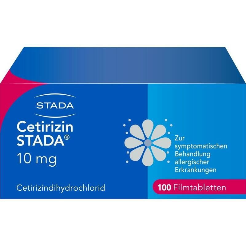 Cetirizin STADA 10 mg bei Heuschnupfen, Tierhaarallergie & Juckreiz