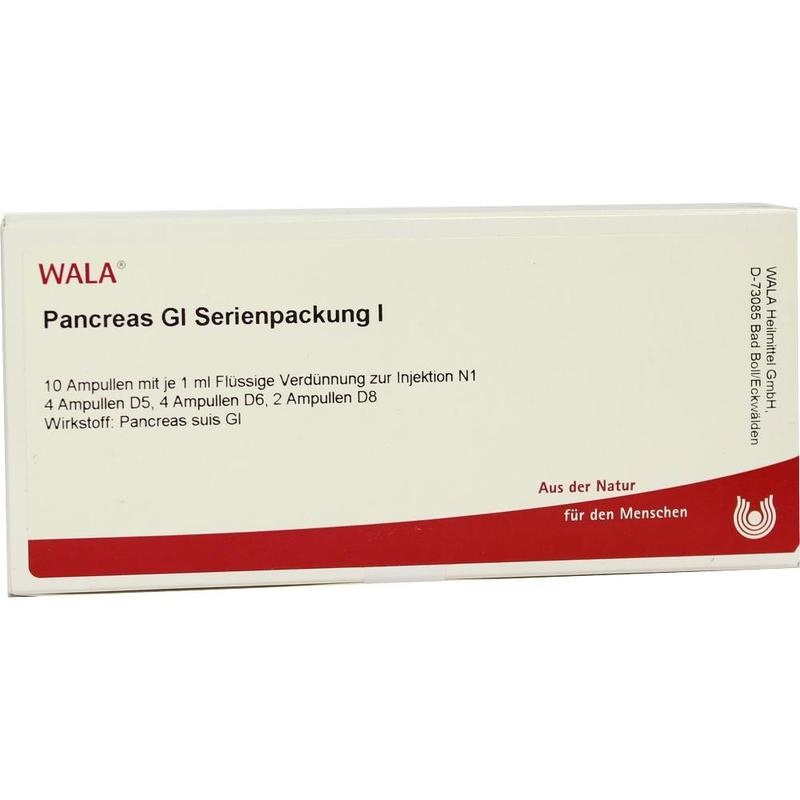 PANCREAS GL Serienpackung 1 Ampullen