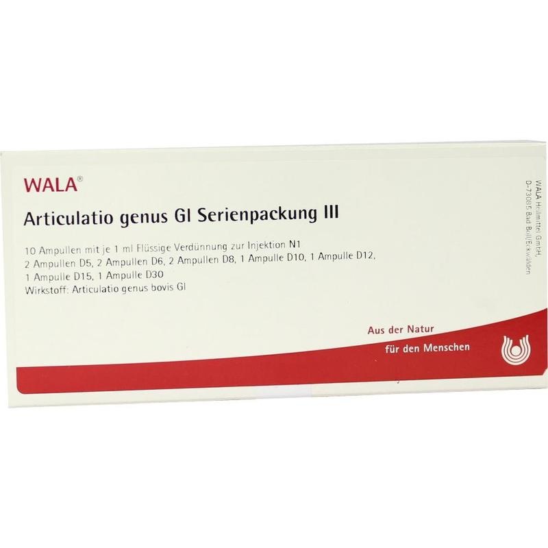 ARTICULATIO genus GL Serienpackung 3 Ampullen