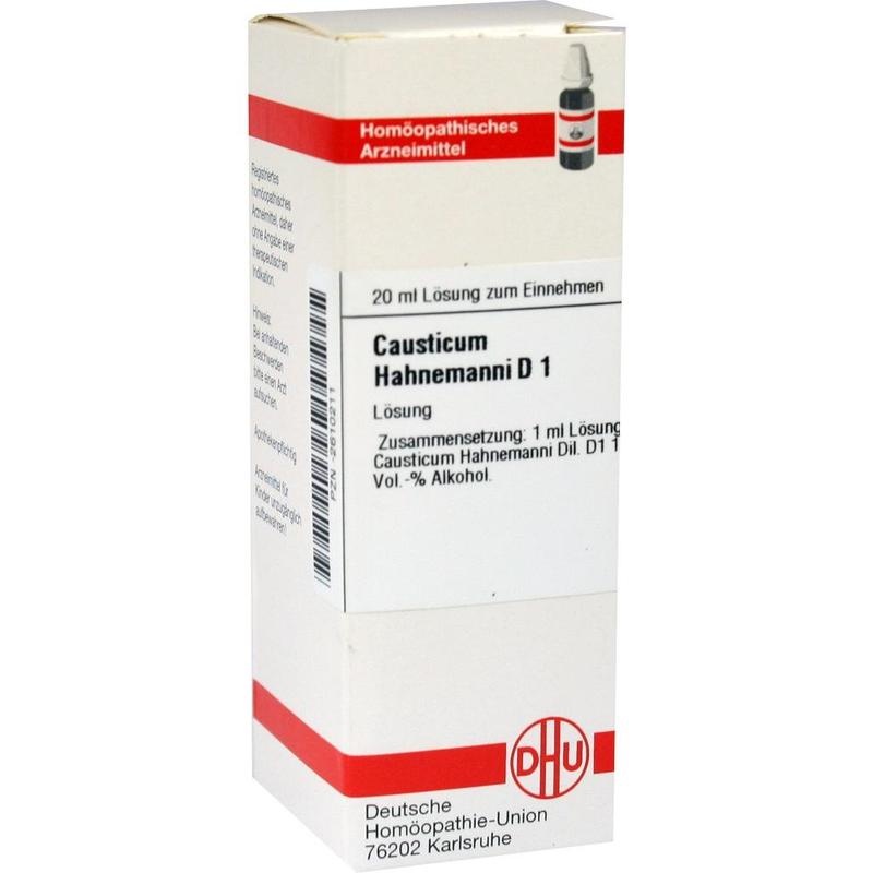 CAUSTICUM HAHNEMANNI Urtinktur D 1