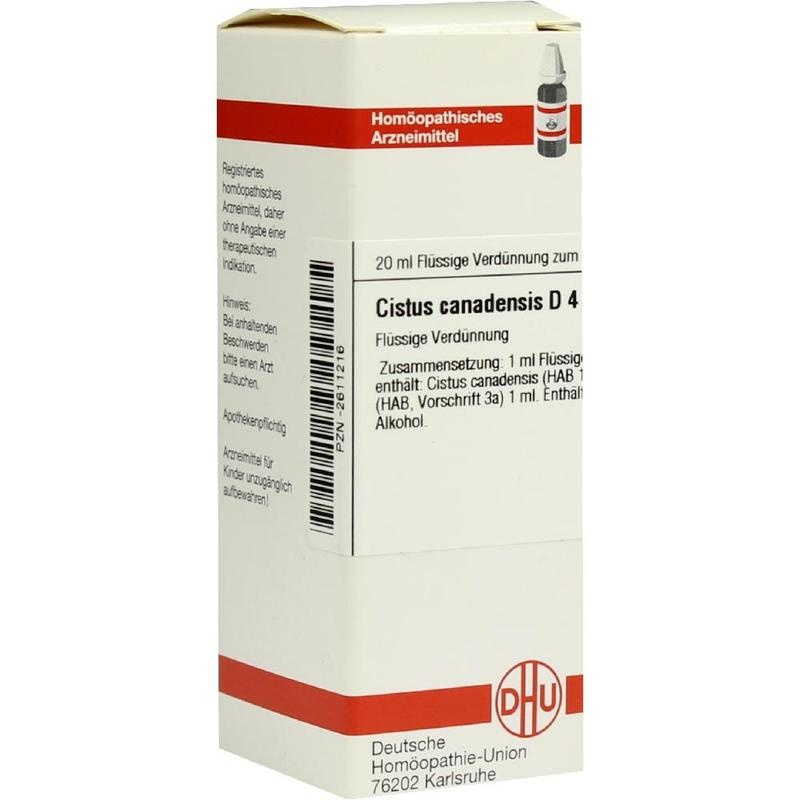 CISTUS CANADENSIS D 4 Dilution