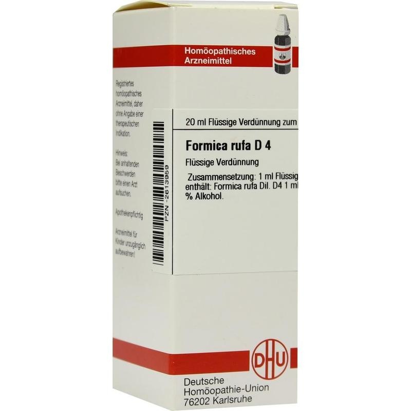 FORMICA RUFA D 4 Dilution