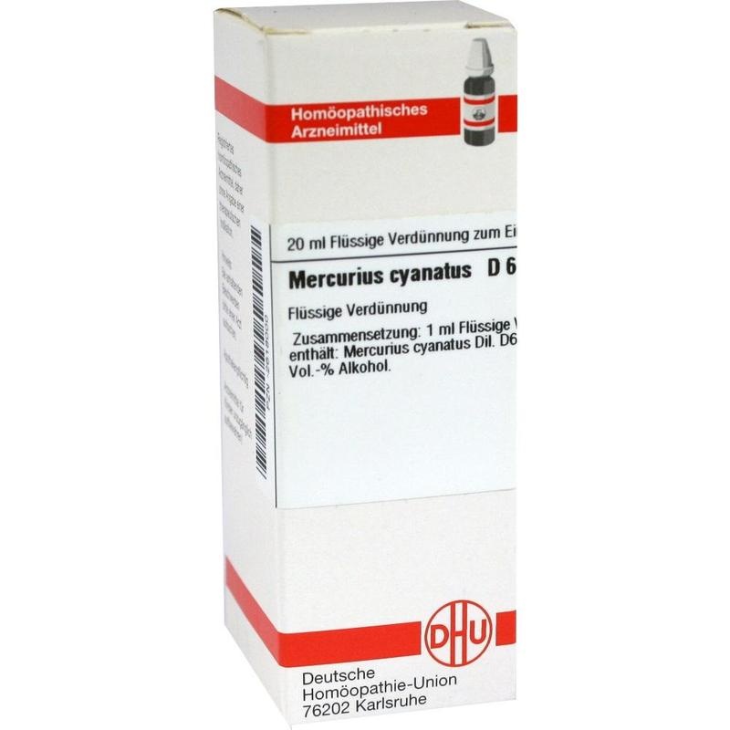 MERCURIUS CYANATUS D 6 Dilution