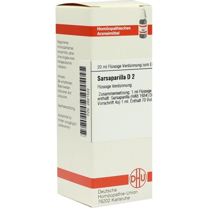 SARSAPARILLA D 2 Dilution
