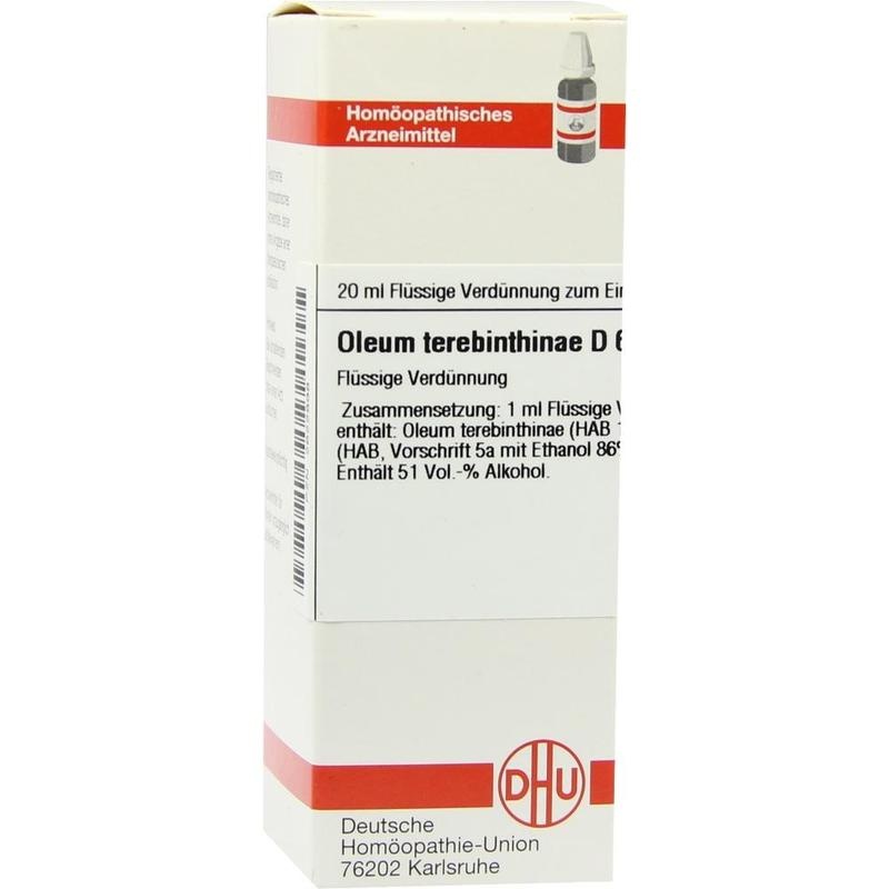 OLEUM TEREBINTHINAE D 6 Dilution