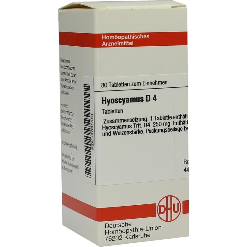 HYOSCYAMUS D 4 Tabletten