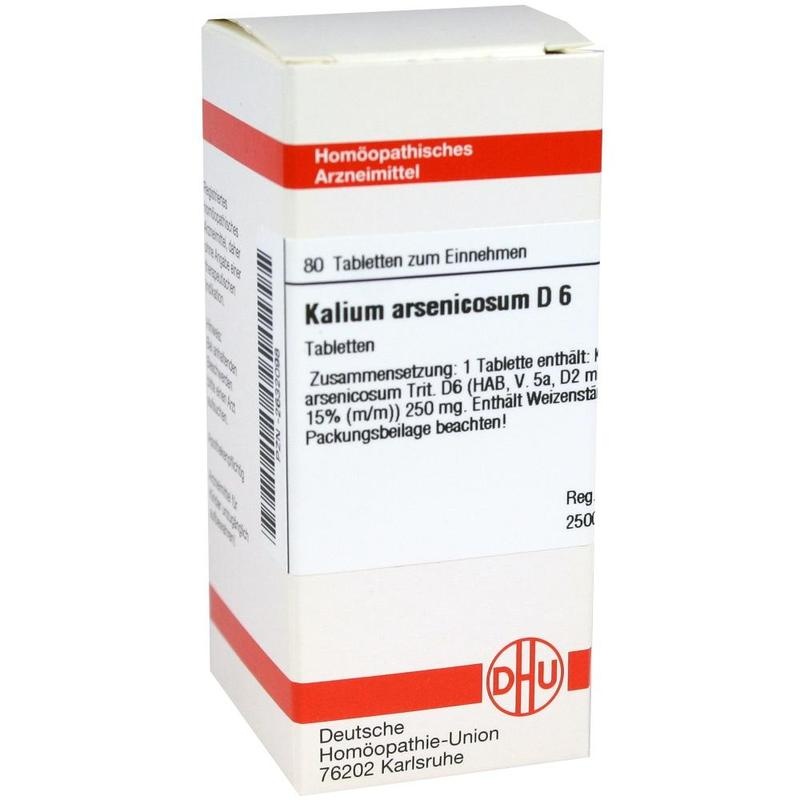 KALIUM ARSENICOSUM D 6 Tabletten