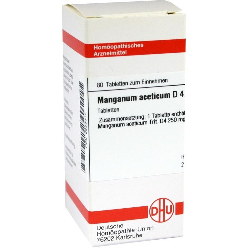 MANGANUM ACETICUM D 4 Tabletten
