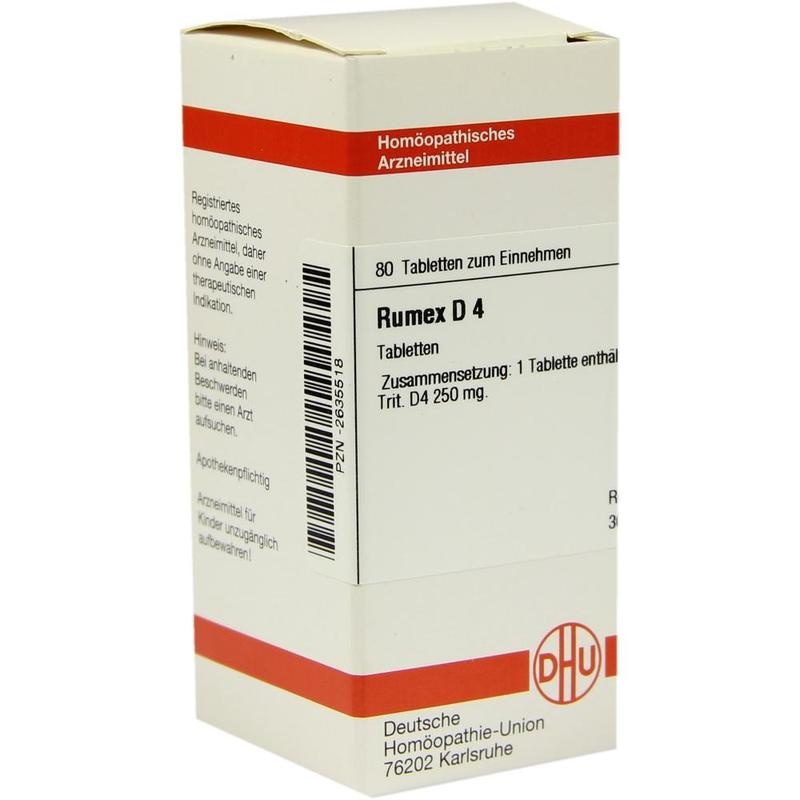 RUMEX D 4 Tabletten