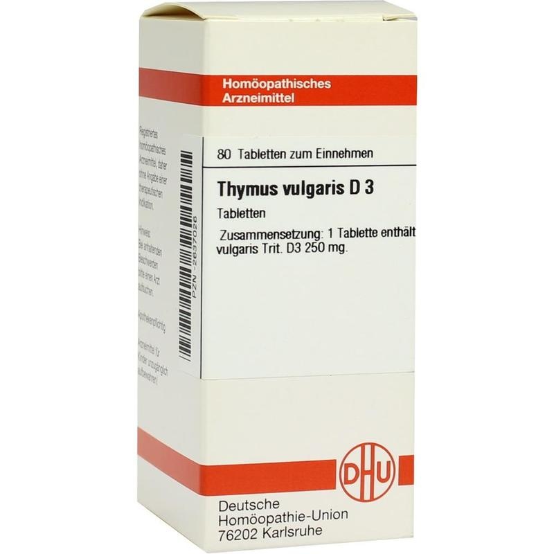 THYMUS VULGARIS D 3 Tabletten