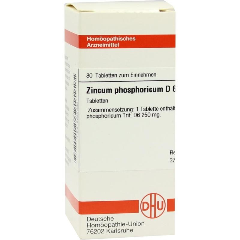 ZINCUM PHOSPHORICUM D 6 Tabletten