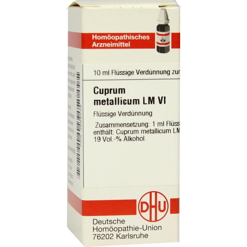 CUPRUM METALLICUM LM VI Dilution