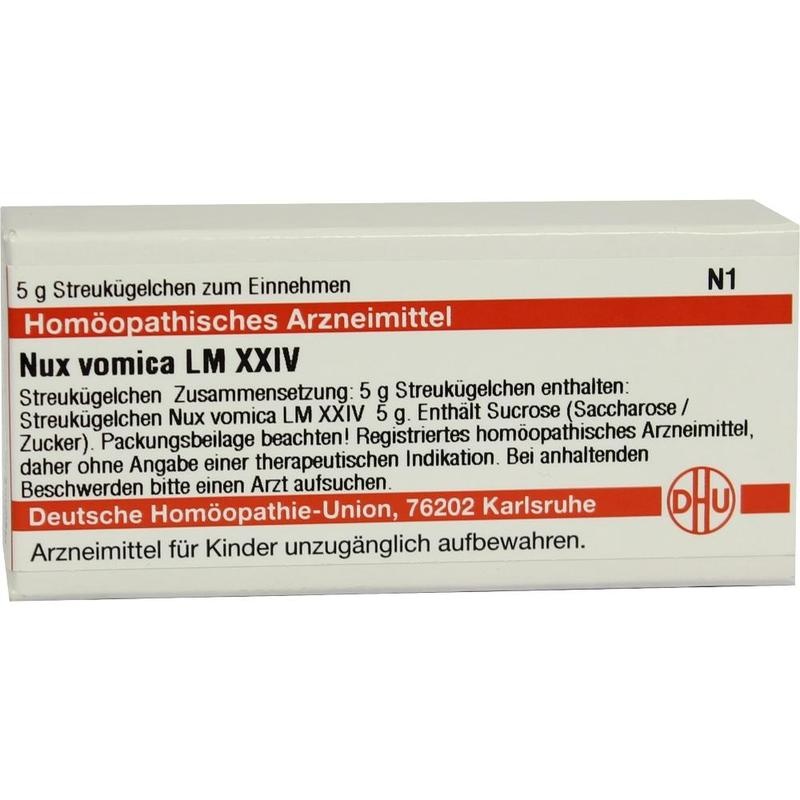 NUX VOMICA LM XXIV Globuli