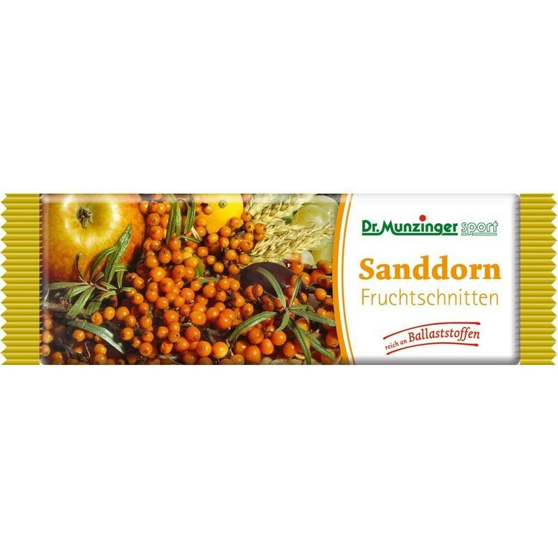DR.MUNZINGER Fruchtschnitte Sanddorn
