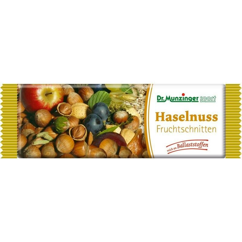 DR.MUNZINGER Fruchtschnitte Haselnuss