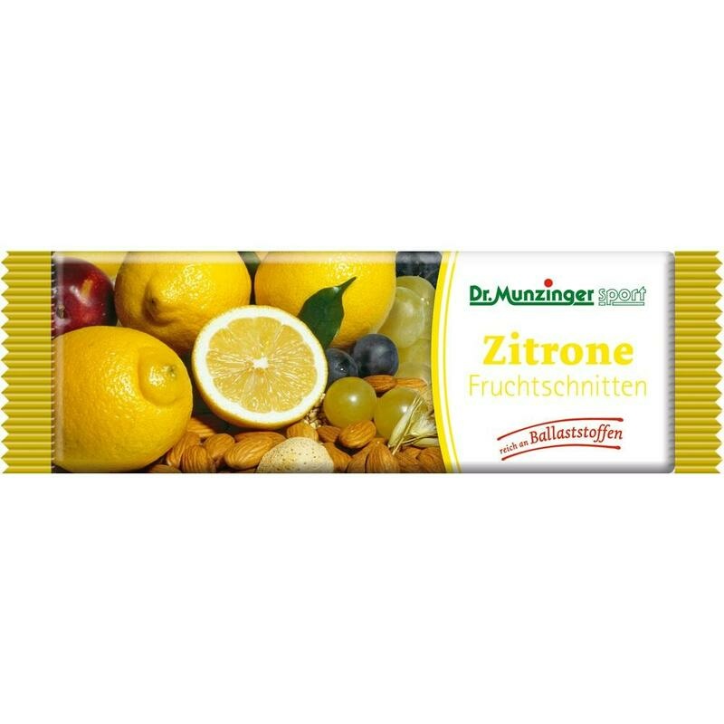 DR.MUNZINGER Fruchtschnitte Zitrone