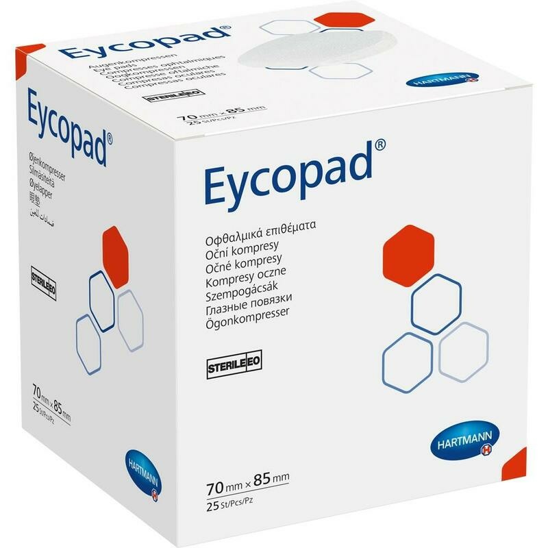 EYCOPAD Augenkompressen 70x85 mm steril