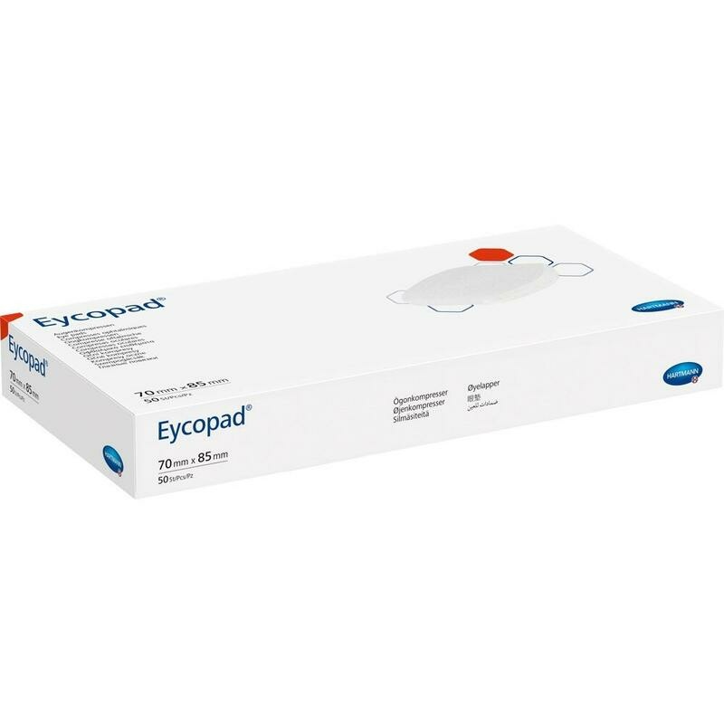 EYCOPAD Augenkompressen 70x85 mm unsteril