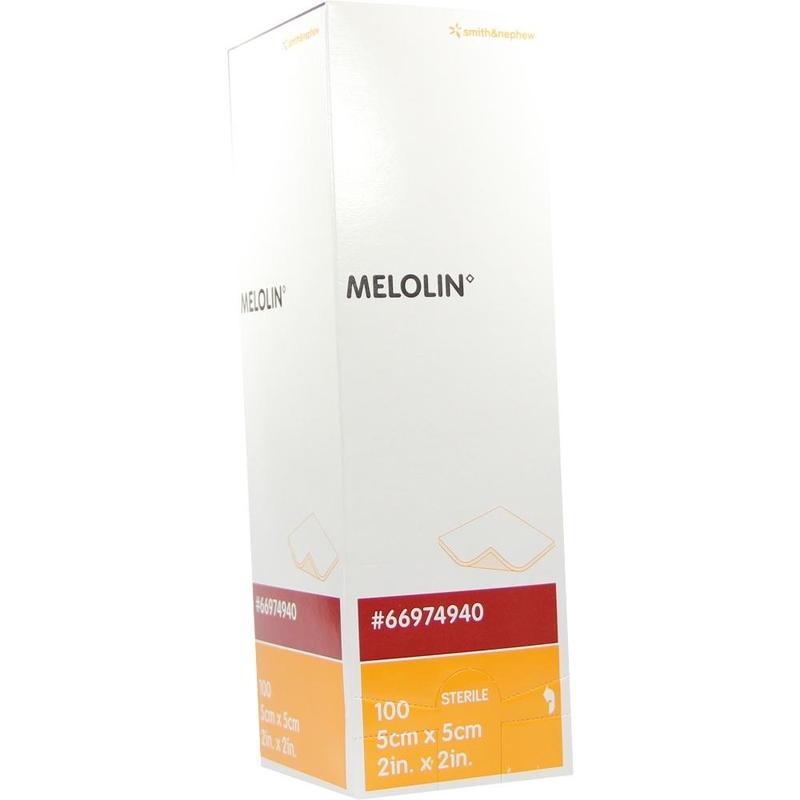 MELOLIN 5x5 cm Wundauflagen steril