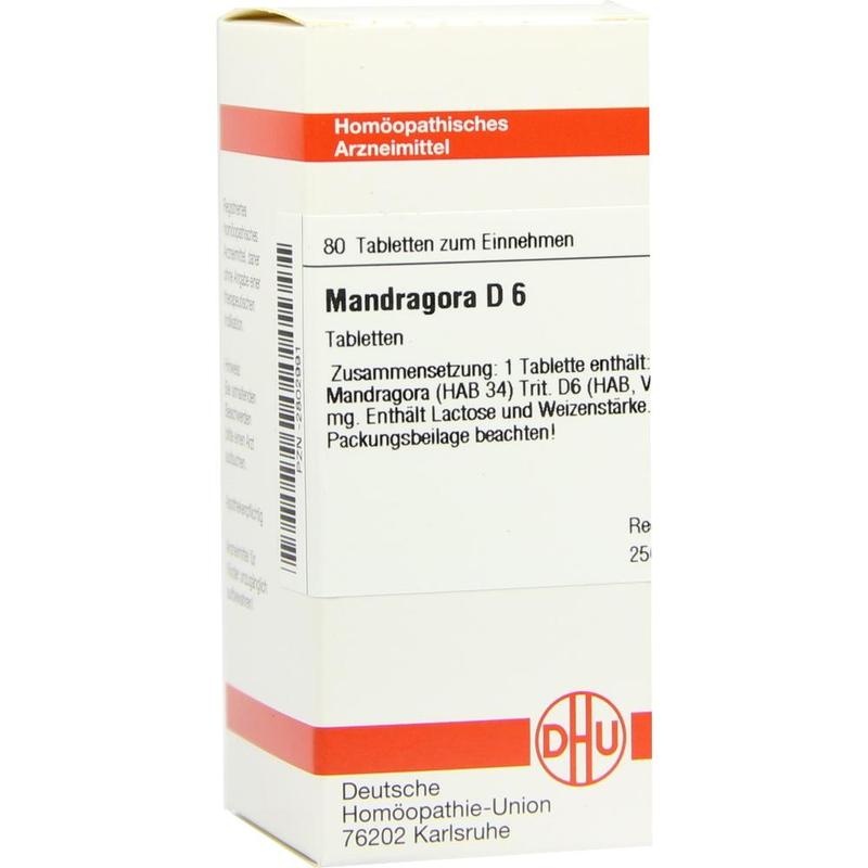 MANDRAGORA D 6 Tabletten