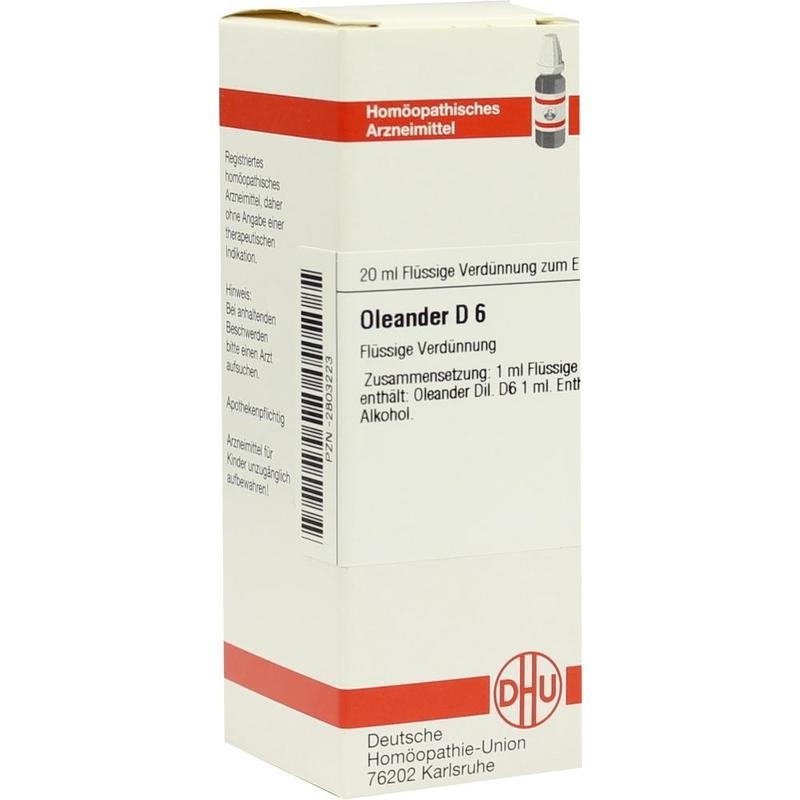 OLEANDER D 6 Dilution