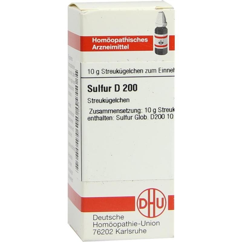 SULFUR D 200 Globuli