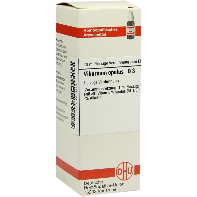 VIBURNUM OPULUS D 3 Dilution