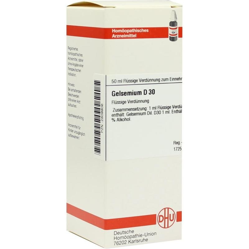 GELSEMIUM D 30 Dilution
