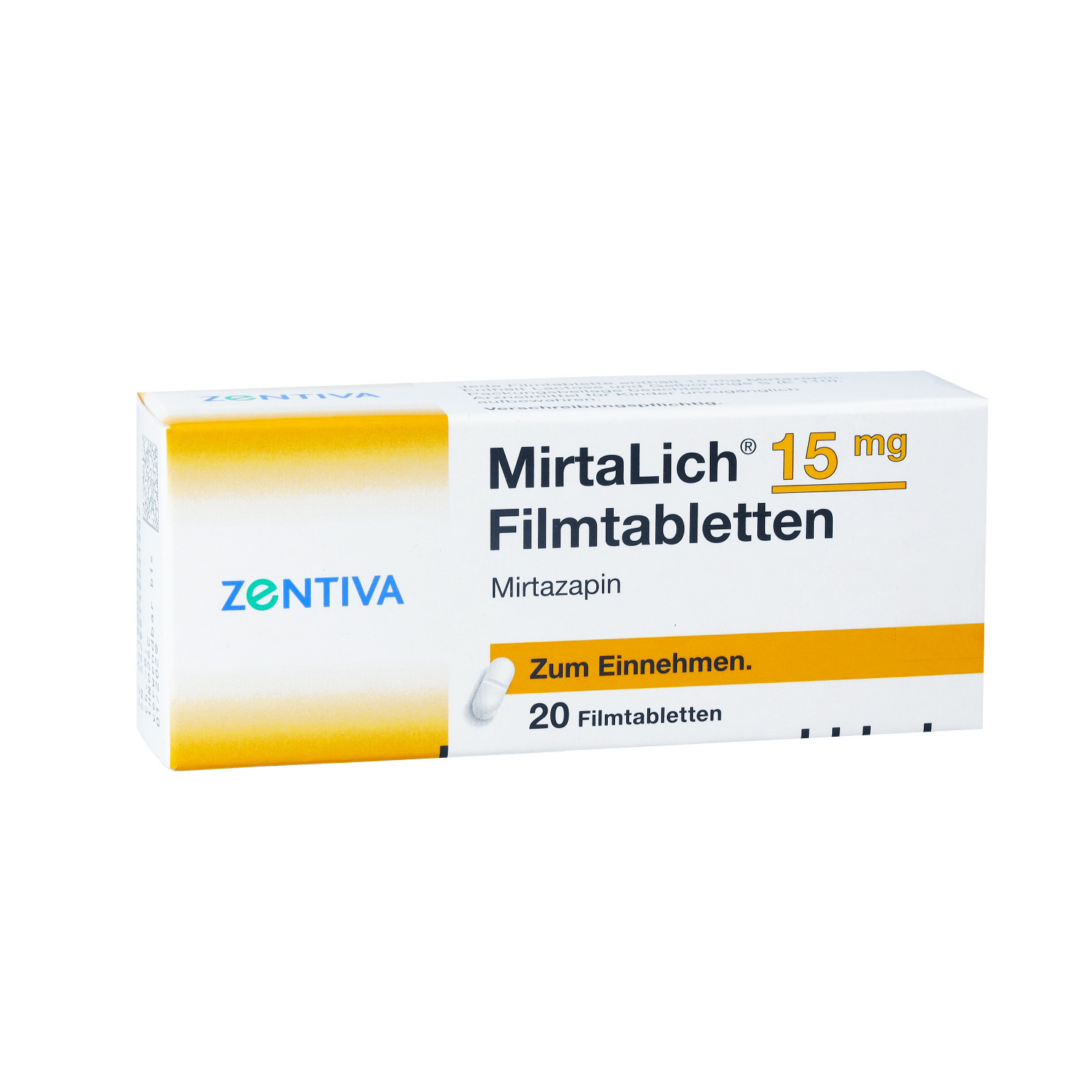 MIRTALICH 15 mg Filmtabletten