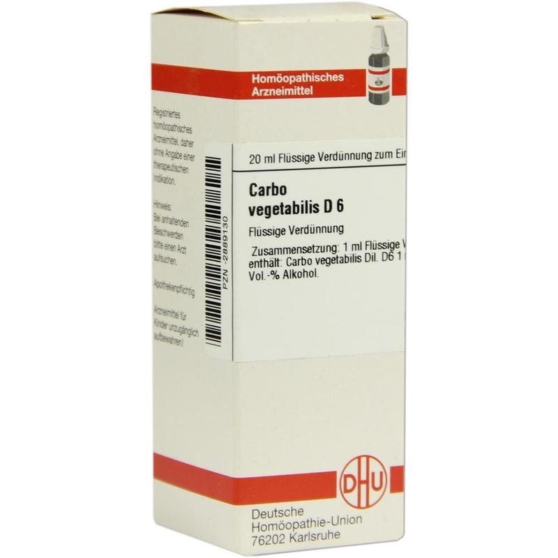 CARBO VEGETABILIS D 6 Dilution