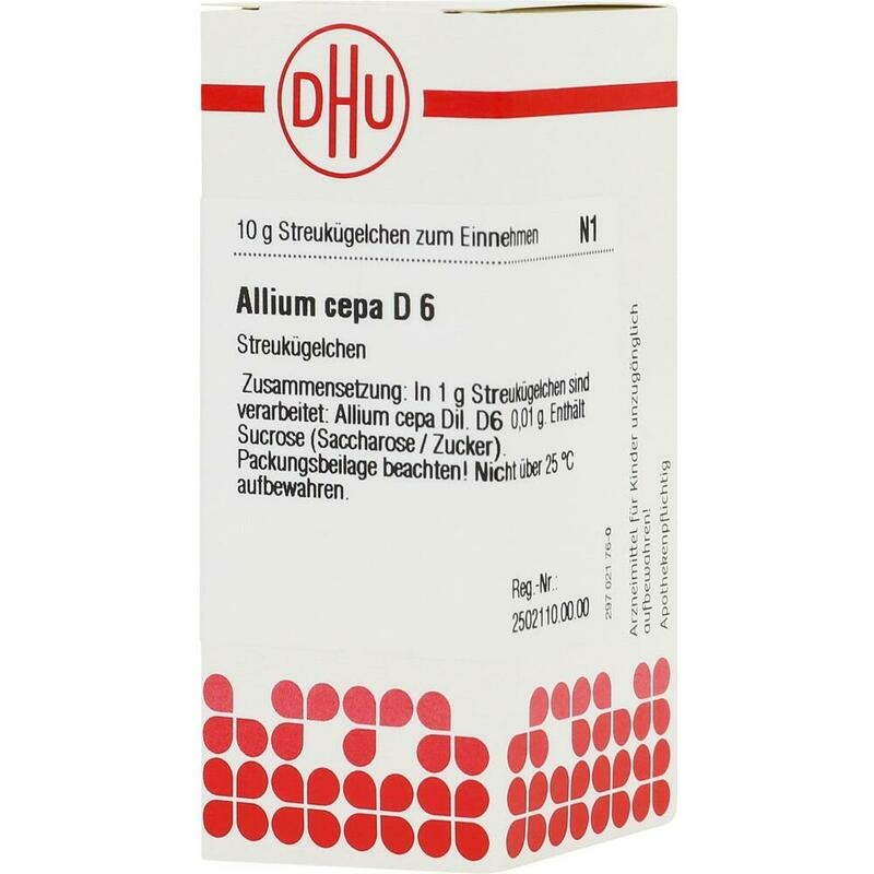 ALLIUM CEPA D 6 Globuli