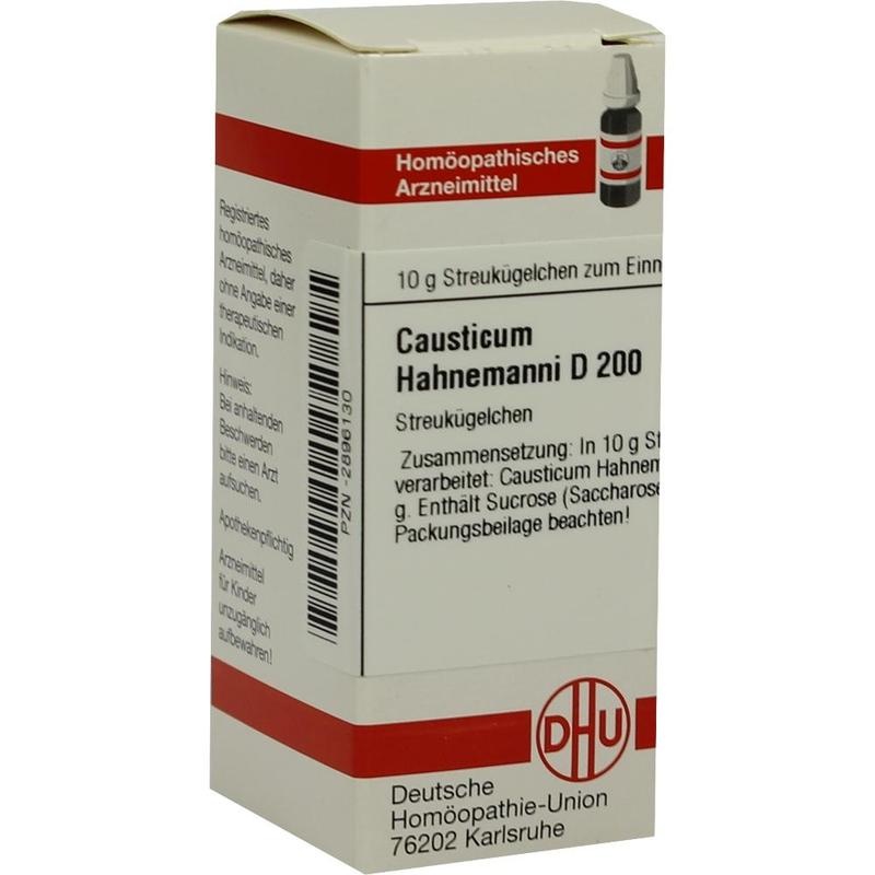 CAUSTICUM HAHNEMANNI D 200 Globuli