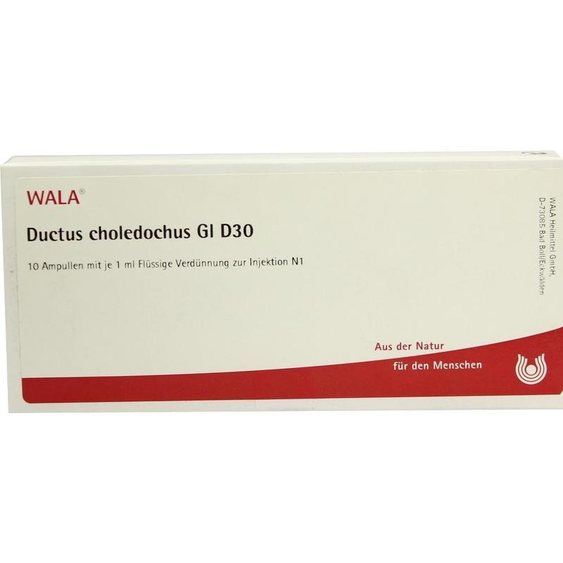DUCTUS CHOLEDOCHUS GL D 30 Ampullen