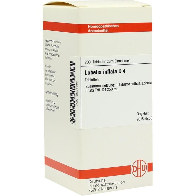 LOBELIA INFLATA D 4 Tabletten