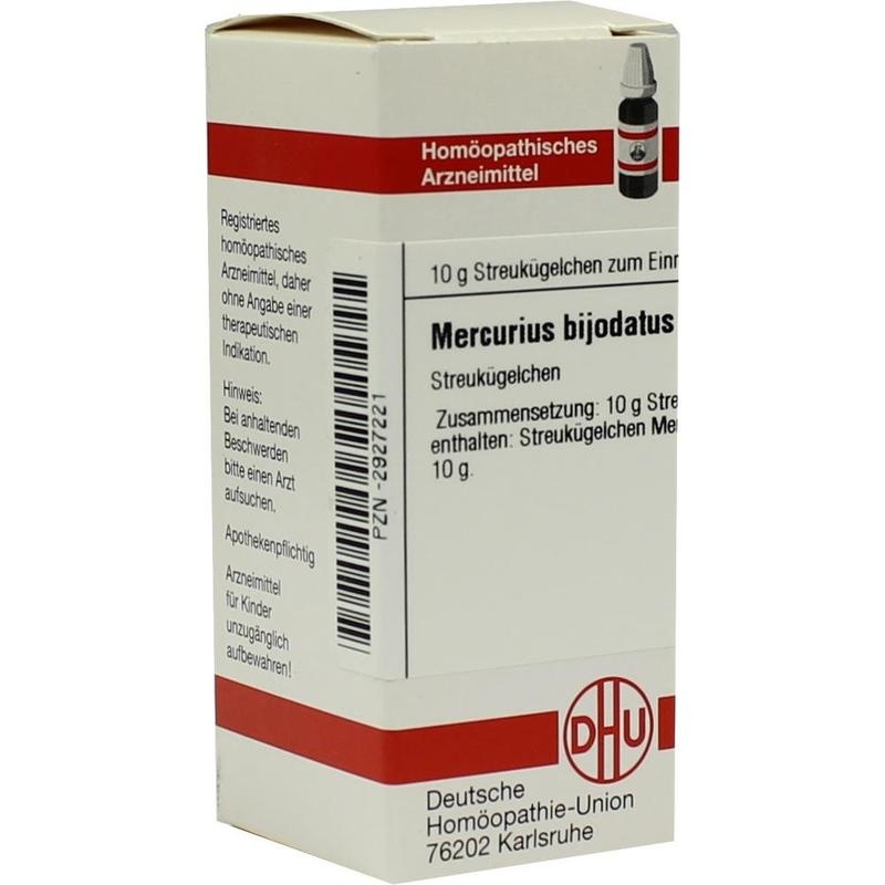 MERCURIUS BIJODATUS D 6 Globuli
